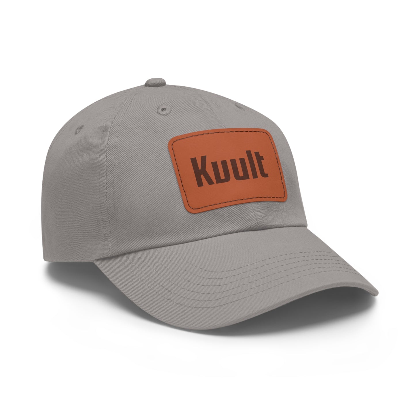 Dad Hat with Leather Patch