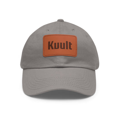 Dad Hat with Leather Patch